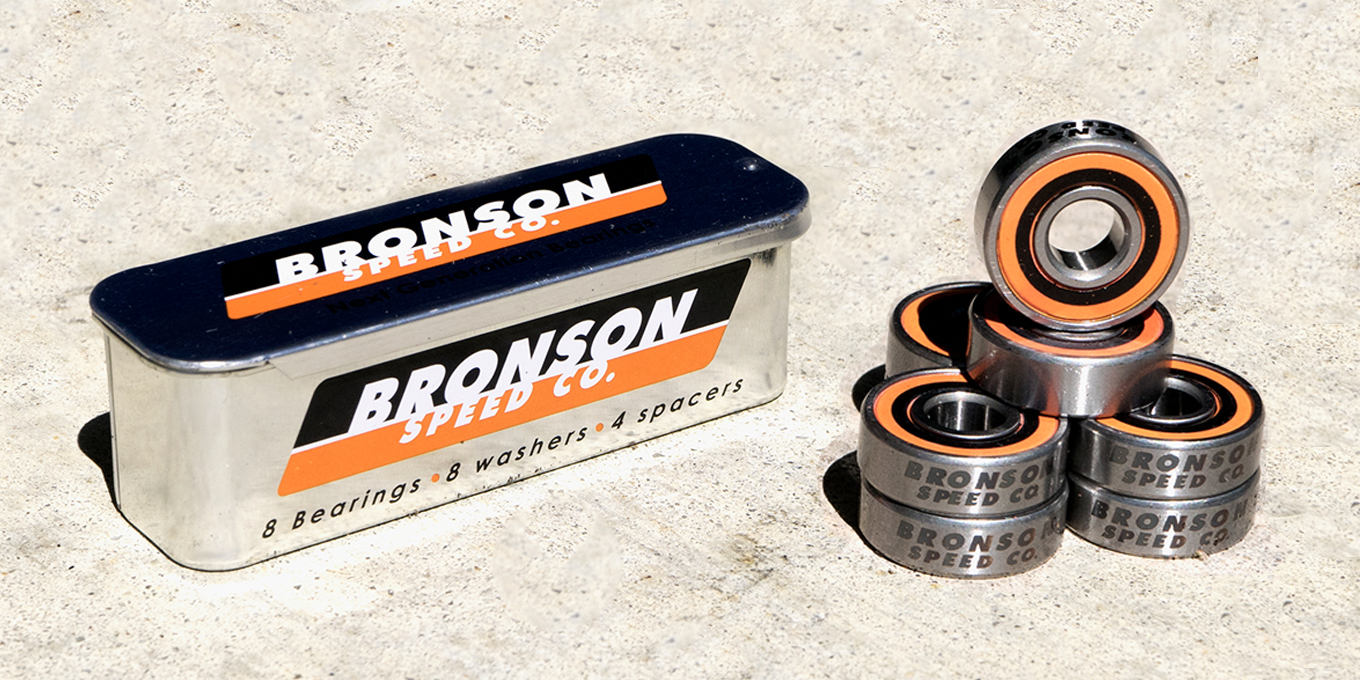 Skate Bearings | Bronson Speed Co. | Ceramic, Raw, G2 & G3